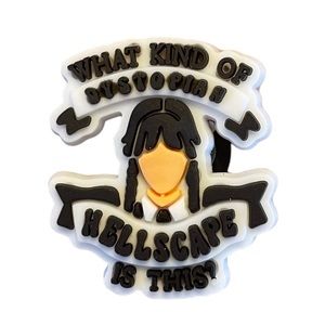 Wednesday Addams “What Kind Od Dystopian Hellscape Is This”